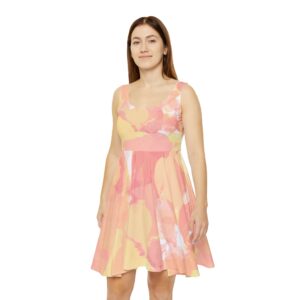 Sunshine Blossom Skater Dress