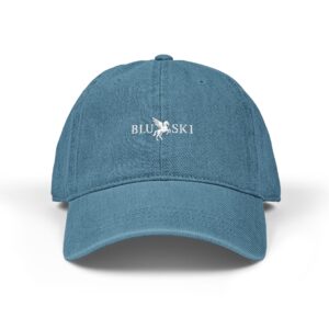 Stylish Embroidered Denim Hat
