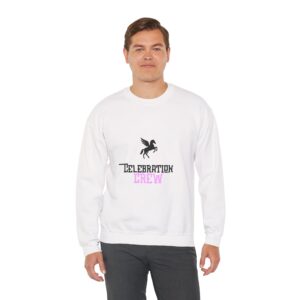 Positive Vibes Men’s Crewneck Sweatshirt