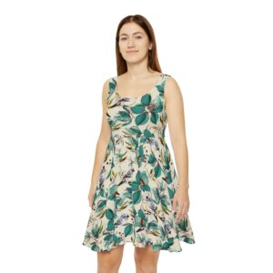 Spring Floral Women’s Skater Dress