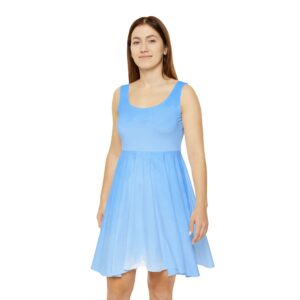 Sky Blue Women’s Skater Dress
