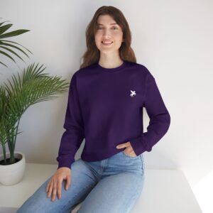Pegasus Serenity Crewneck - Purple Amethyst