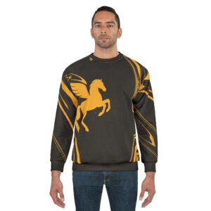 Dark Chocolate Marble Sweatshirt — Golden Edition