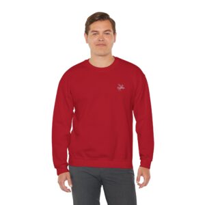 Resistance Pegasus Sweatshirt — Red Minimal Fleece