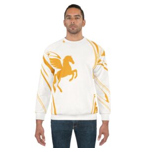 Winged Horse Sweatshirt - Golden