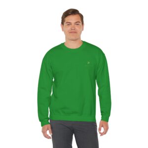 Minimal Green Crewneck Sweatshirt — Mini Star