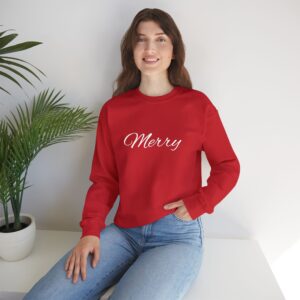 Merry Crewneck Sweatshirt — BLU SKI Women’s Holiday