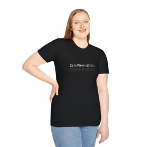 women's Darkness T-Shirt — Minimal Retro Gradient